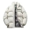 New men's winter warm jacket, fashionable cotton jacket, sports outdoor windbreaker, windproof and cold-resistant jacket