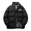 New men's winter warm jacket, fashionable cotton jacket, sports outdoor windbreaker, windproof and cold-resistant jacket