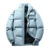 New men's winter warm jacket, fashionable cotton jacket, sports outdoor windbreaker, windproof and cold-resistant jacket