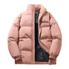 New men's winter warm jacket, fashionable cotton jacket, sports outdoor windbreaker, windproof and cold-resistant jacket