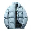 New men's winter warm jacket, fashionable cotton jacket, sports outdoor windbreaker, windproof and cold-resistant jacket