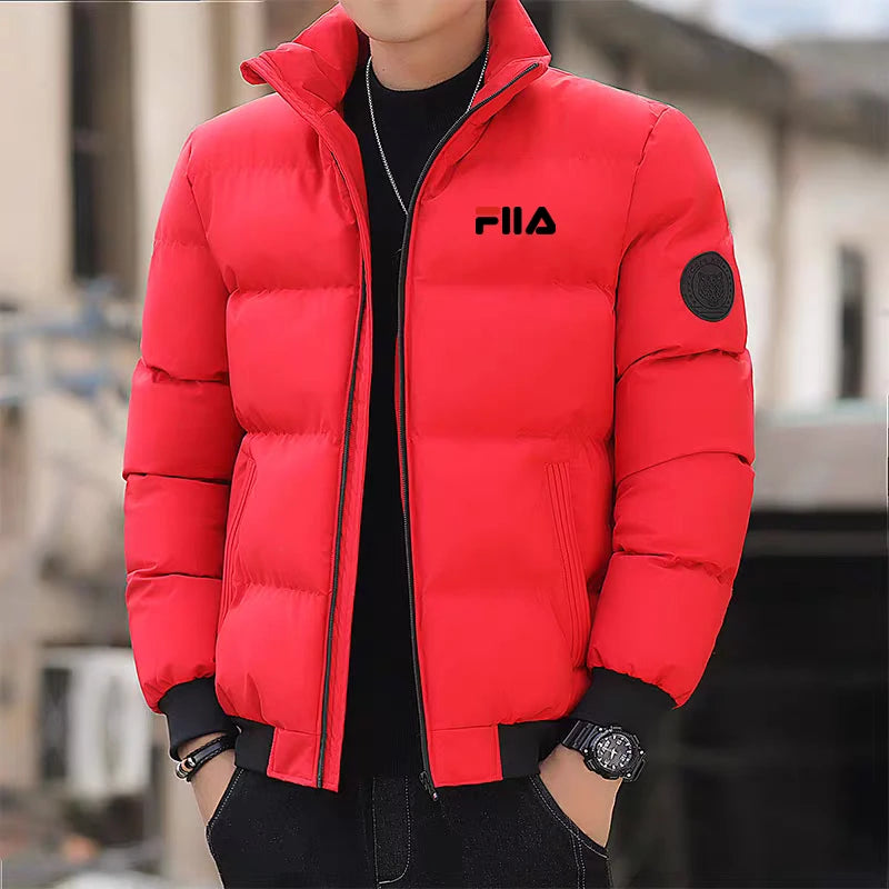 New pufferfish jacket for winter and autumn, high-quality men's outdoor windproof thickened warm coat XS~3XL