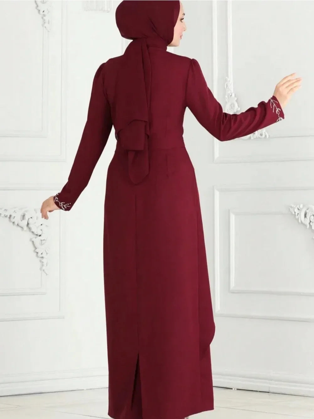 Eid Women Dress Muslim Abaya Dubai Vestidos Largos Party Caftan Jalabiya Ramadan Long Dresses Abayas Kaftan Arab Long Robe 2025